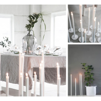 Ekeberga witte kandelaar L